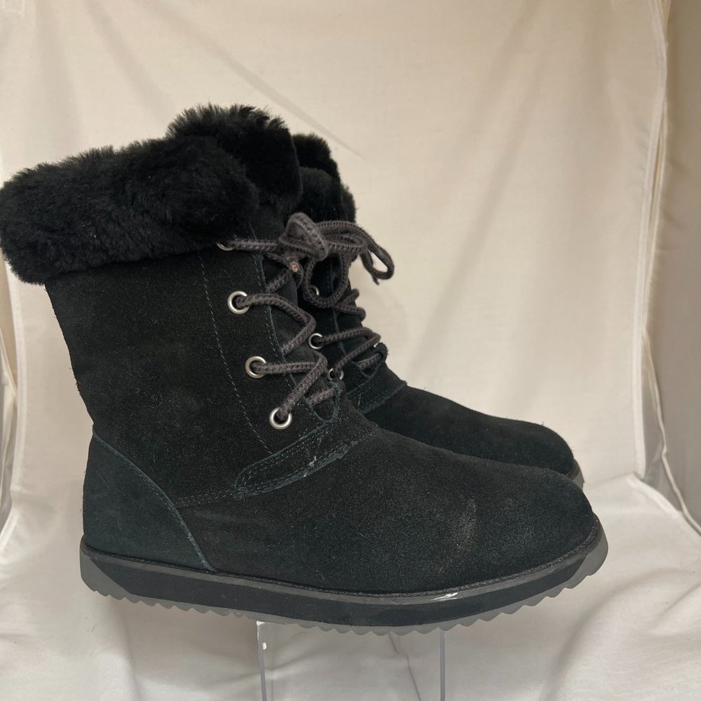 EMU Australia Shaw Lo Boot Black